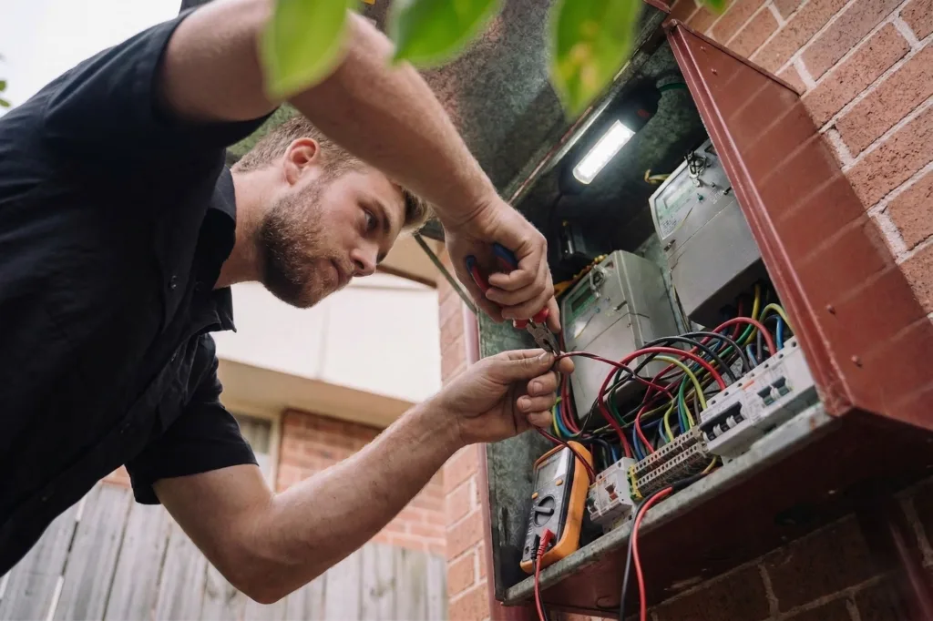 Bondi Junction electrician performing electrical work